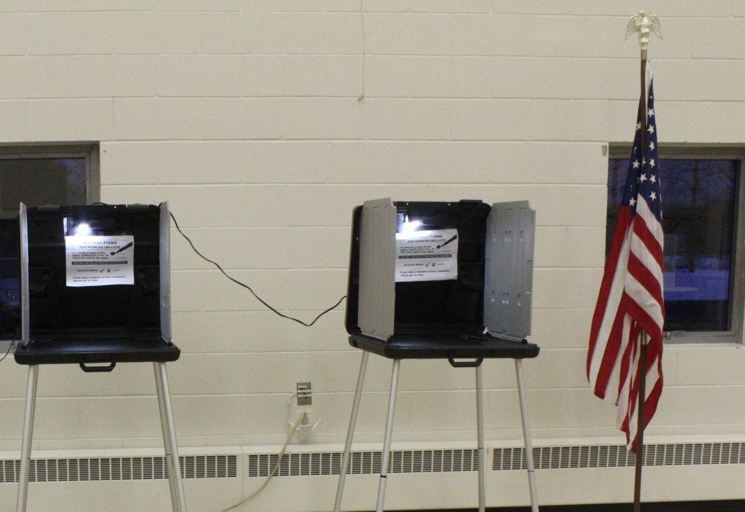 St. Mesrob empty voting booths